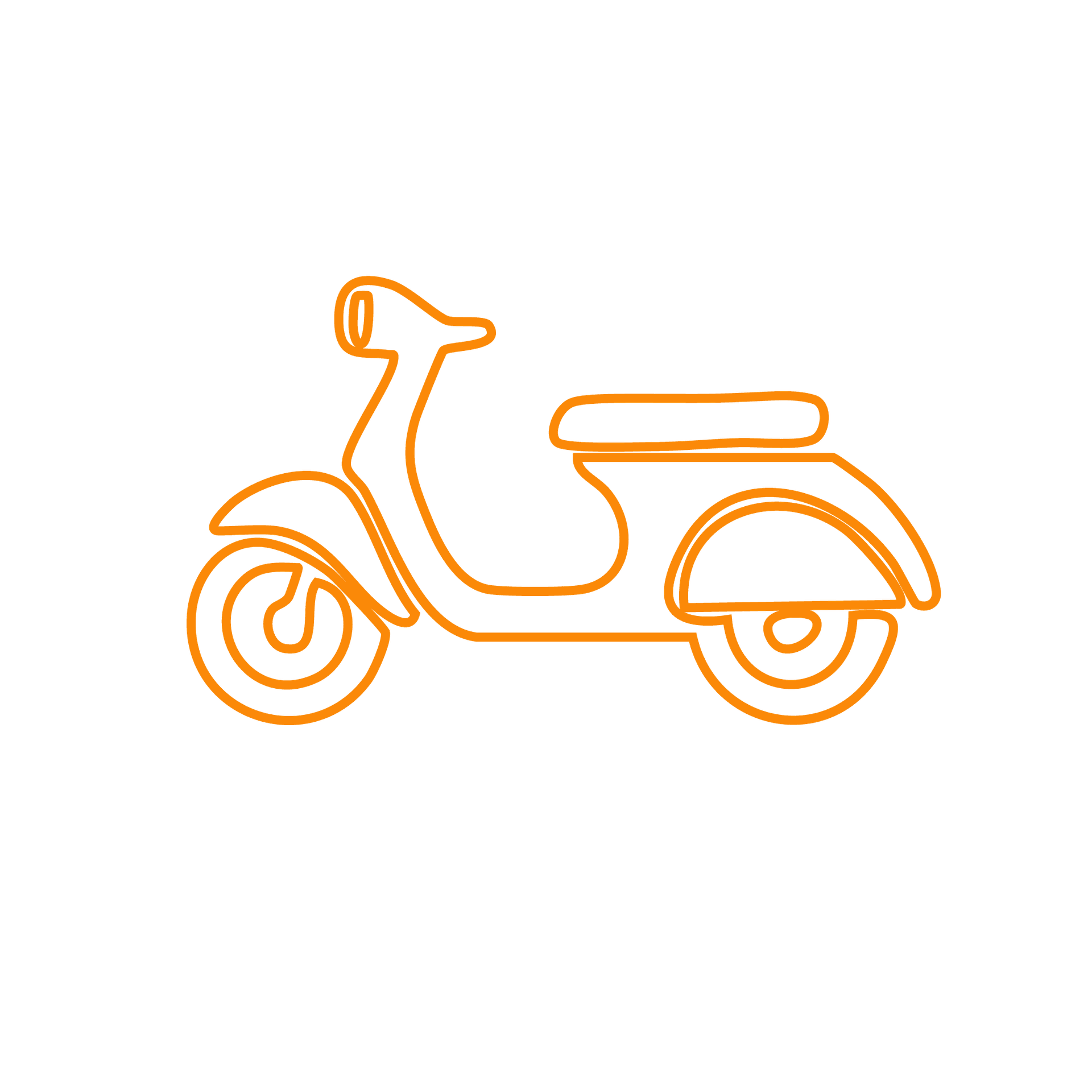 Icône d’un scooter